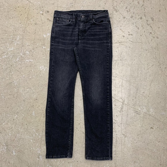 Levis Jeans Mens 29x29 Black Pants 511 Slim Straight Denim Skater Punk Tag 29x30 - Picture 1 of 16